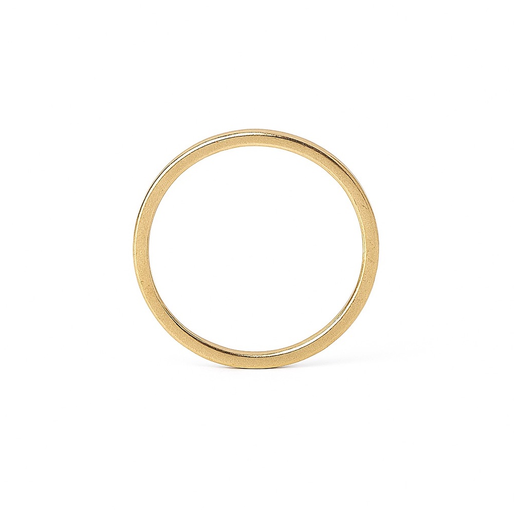 Real Solid 10K Gold Band